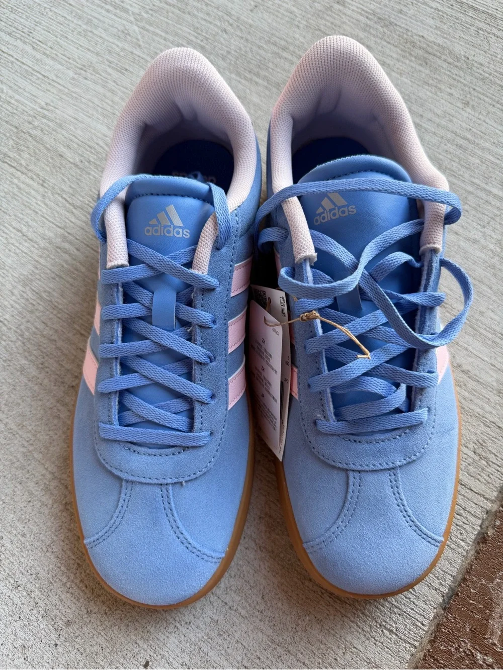 Adidas Women's Cotton Candy Sneakers VL Court 3.0